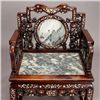 Image 2 : A Set of Mother-of-Pearl Inlaid Armchair and Stand