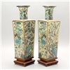 Image 2 : A Pair of Rare and Large Cloisonné-Enameled Vases