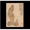 Image 1 : In the Style of Jin Nong (1687-1764): Rock, Qing