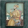 Image 2 : Two Mughal-Style Miniature Portraits