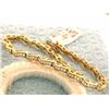 Image 3 : 14k Gold Bracelet with Diamonds