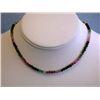 Image 1 : Tourmaline Necklace with 14ky Gold Clasp