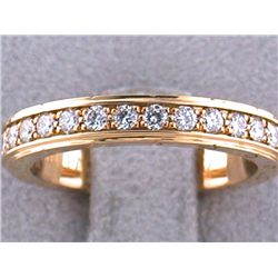 18ky Gold MAUBOUSSIN Diamond Ring