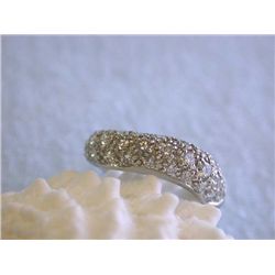 Platinum Ring with Diamonds