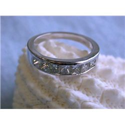 Platinum Ring with Diamonds