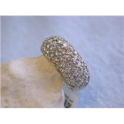 14k Gold Ring with Diamonds