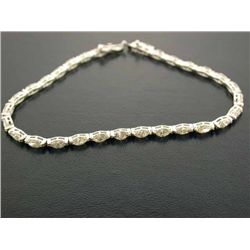 18k White Gold Diamond Bracelet