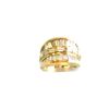Image 2 : 14k Gold Ring with Diamonds