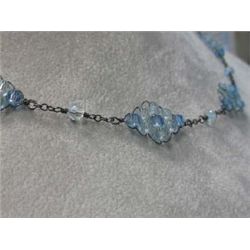 Lori Lori Blue Quartz Necklace