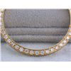 Image 1 : 18k Gold Diamond Men's Bezel for DATED Rolex (1.0 ct)