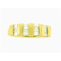 14k Yellow Gold Diamond Ring