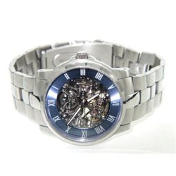 Kenneth Cole Stainless Steel Skeleton Watch