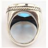 Image 4 : David Yurman Silver Blue Topaz Diamond Ring