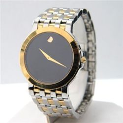 Movado 2-Tone Stainless Steel Quartz Watch.