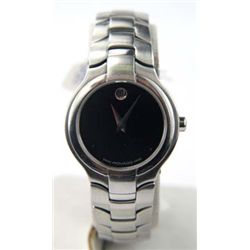 Movado stainless steel swiss quartz watch