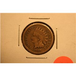 1860 indian penny
