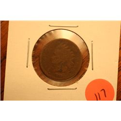 1872 indian cent
