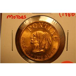 1950 pontiac general motors token