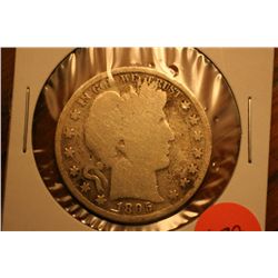 1895 barber half dollar