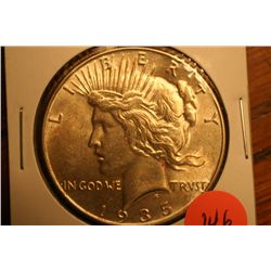 1935 peace dollar