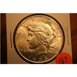 1935 peace dollar