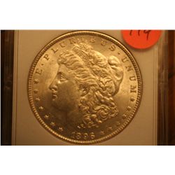 1896 morgan nes ms65 graded