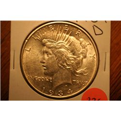 1934d peace dollar