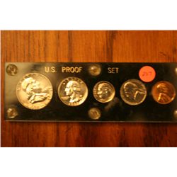 1959 proof set in capital holder