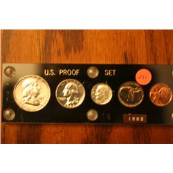1963 proof set in capital holder