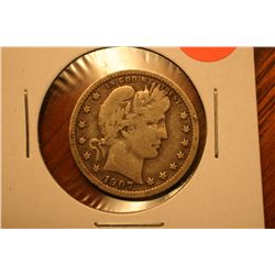 1907-0 barber quarter