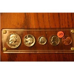 1963 proof set in capital holder