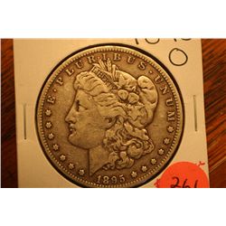 1895-0 morgan dollar