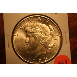 1925 Peace Dollar