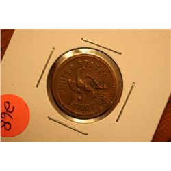 1863 civil war token
