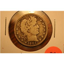 1904 barber quarter