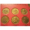 Image 2 : "Presidential Hall of Fame" Set of Commemorative Coins