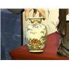 Image 1 : Well painted old Japanese Satsuma vase with chrysanthemums and butterflies, signed, circa 1900