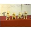 Image 1 : Group of four, very well-modeled Chinese Han Dynasty, Sichuan pottery models of mastiffs of various 