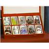 Image 1 : Group of ten, Chinese carved Peking glass snuff bottles: seal-type, monochrome, single overlay and d