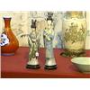 Image 1 : Two well-detailed, Chinese cloisonné enamel beauties with well-carved ivory-like heads and hands (ch