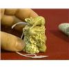 Image 1 : Very finely carved and naturalistically detailed, ivory netsuke of rodents on a log, inlaid eyes, si