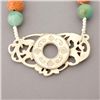 Image 5 : COLLECTION OF TWO ASIAN MOTIF NECKLACES.