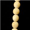 Image 2 : IVORY BEAD, METAL NECKLACE.