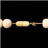 Image 3 : IVORY BEAD, METAL NECKLACE.