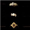 Image 3 : COLLECTION OF MULTI-STONE, DIAMOND, GOLD JEWELRY.