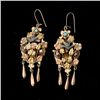 Image 2 : VICTORIAN GLASS, SEED PEARL, 9K GOLD, SILVER SUITE.