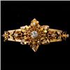 Image 1 : DIAMOND, 14K YELLOW GOLD BRACELET.