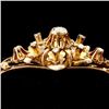 Image 2 : DIAMOND, 14K YELLOW GOLD BRACELET.