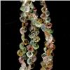 Image 2 : TOURMALINE, DIAMOND, 18K Y/G MULTI-STRAND NECKLACE.