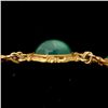 Image 3 : CRYSOPHRASE, 10K YELLOW GOLD BRACELET.
